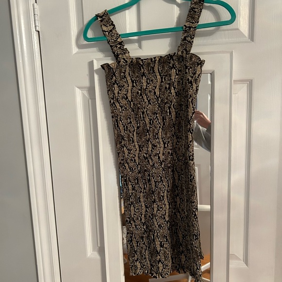 Snake Print Dress - Picture 1 of 3